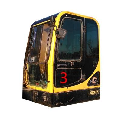 OEM verde da posição NO.3 de HYUNDAI Front Glass Left Door Lower