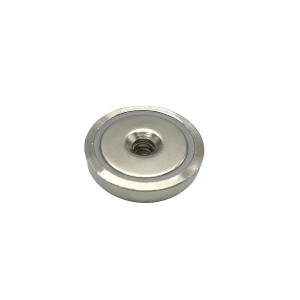 Powerful Permanent Pot Neodymium Magnet High Pull Force N35-N52 Grade