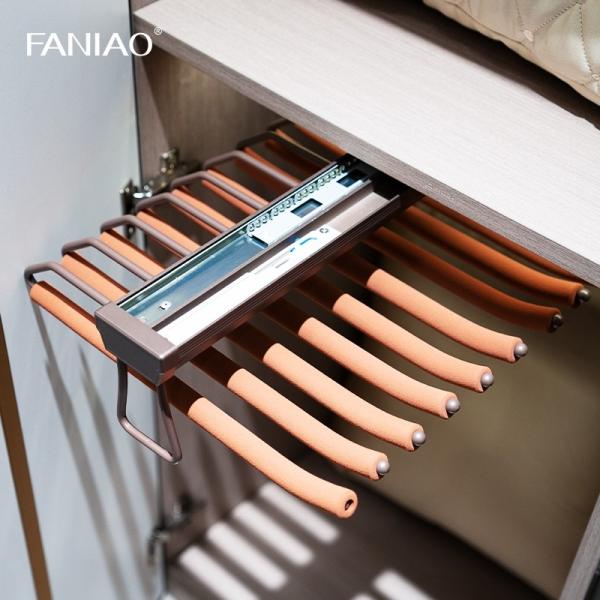 Guarda-roupa de quarto personalizado de estilo francês cinza com alças de porta de vidro