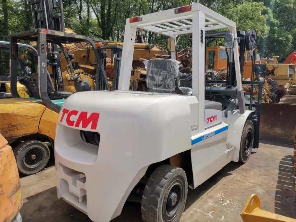Internal Combustion TCM FD50 5T 2nd Hand Forklift Trucks