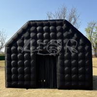 Outdoor Portable Blow Up LED Light Disco NightClub Cube Tent Inflatable Party Tent