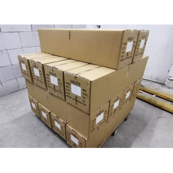 Self Locking Black Nylon Cable Ties 700mm Length For Security Handcuffs