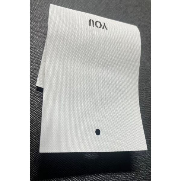 Cloth Label Woven Clothing Labels Produced with 04mm Logo Thickness and Woven Technique Offering Apparel Label Solutions