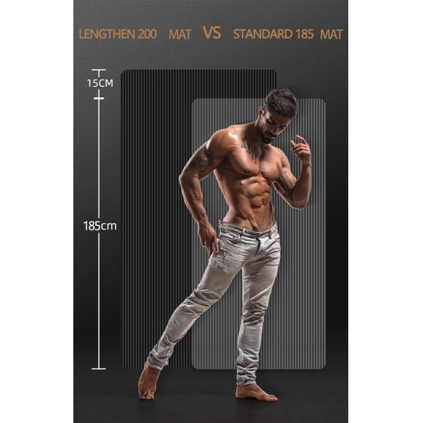 20MM Thick Home Fitness Exercise NBR  Non Slip Yoga Mat For Pilates Gymnastics