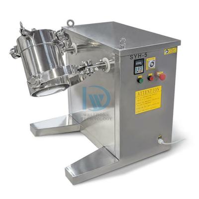 10.6r/Min Three Dimensional Powder Granules Mixer Powder Blender Mixer