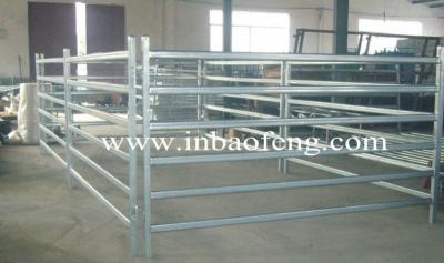 2.1m * a cerca resistente do gado do metal de 1.8m almofada os painéis portáteis de aço dos rebanhos animais