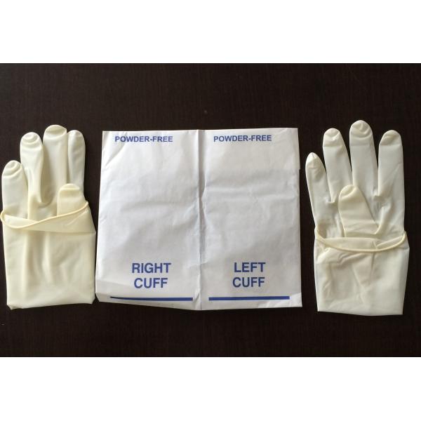 Powder Free Sterile Latex Surgical Gloves / Extra Small Sterile Exam Gloves