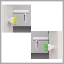 Capa química canalizada poli/armário das emanações do laboratório da tabela de trabalho com o vidro temperado para testar, uso do laboratório para Ámérica do Sul