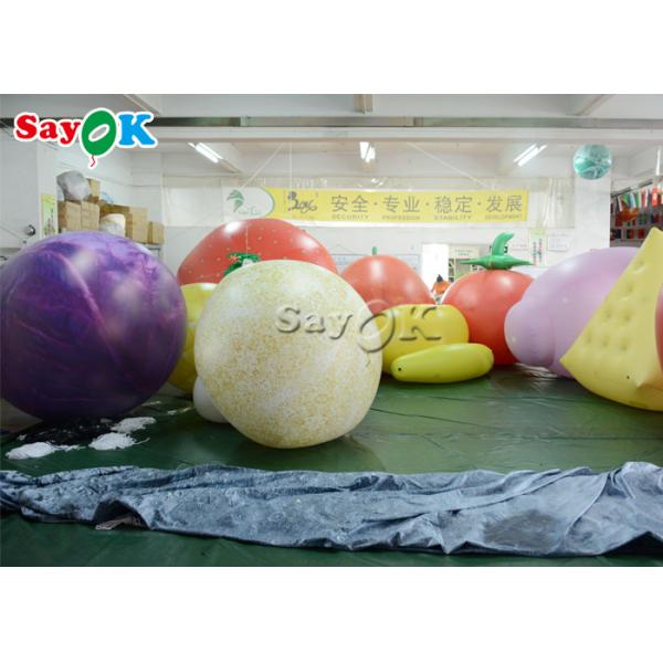 Yellow 1.5mH 5ft Hanging Inflatable Pineapple Fruit Balloons