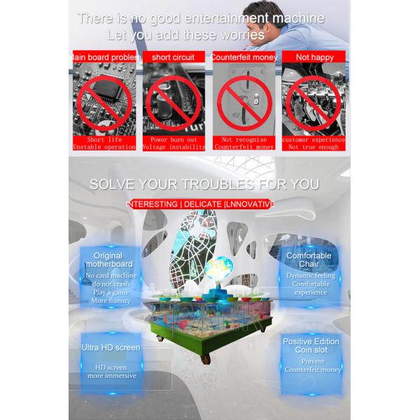 Indoor Amusement Water Kids Fish Game Machine / Pond Entertainment Equipment