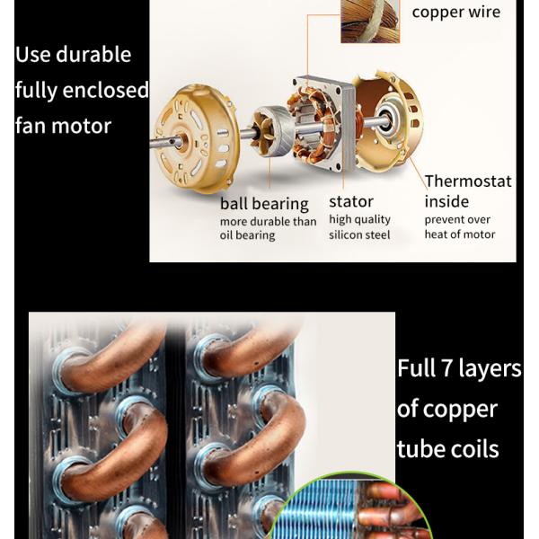 DH-252BH 25L/D Smart Home Desiccant Dehumidifier With Air Purifier for Commercial Needs