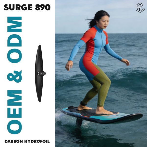 AXIS SURGE Foils 890 Carbon Hydrofoil wing for Wing foilers, Para-wingers and kite foilers