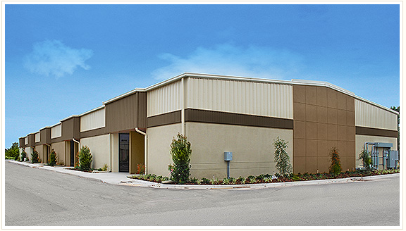 Easy to Install Commercial Steel Structure Buildings Canada Short Construction Period Automotive Repair Shop Furniture Store