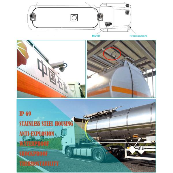 ONVIF 3.6mm Lens Explosion Proof Car Camera Outdoor 15m IR