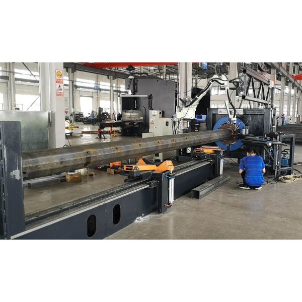 Steel Light Pole Welding & CNC Cutting Machine RW-DC120/260