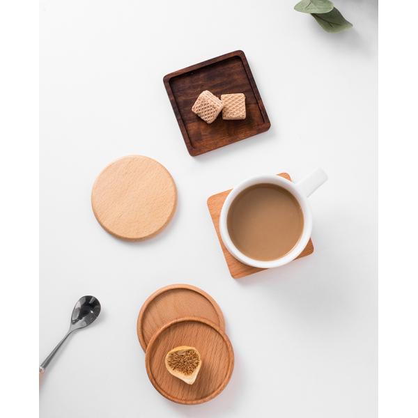 Customized Logo Acceptable Round Cup Mat for Newest Coffee Heat Insulation in Kitchen