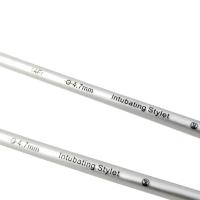 Le stylet d'intubation médicale contient un noyau en aluminium et un boîtier extérieur doux