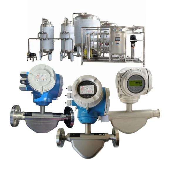 Liquids Gases Measuring Flowmeter E+H Proline Promass E 300 Endress Hauser Coriolis Mass Flow Meter