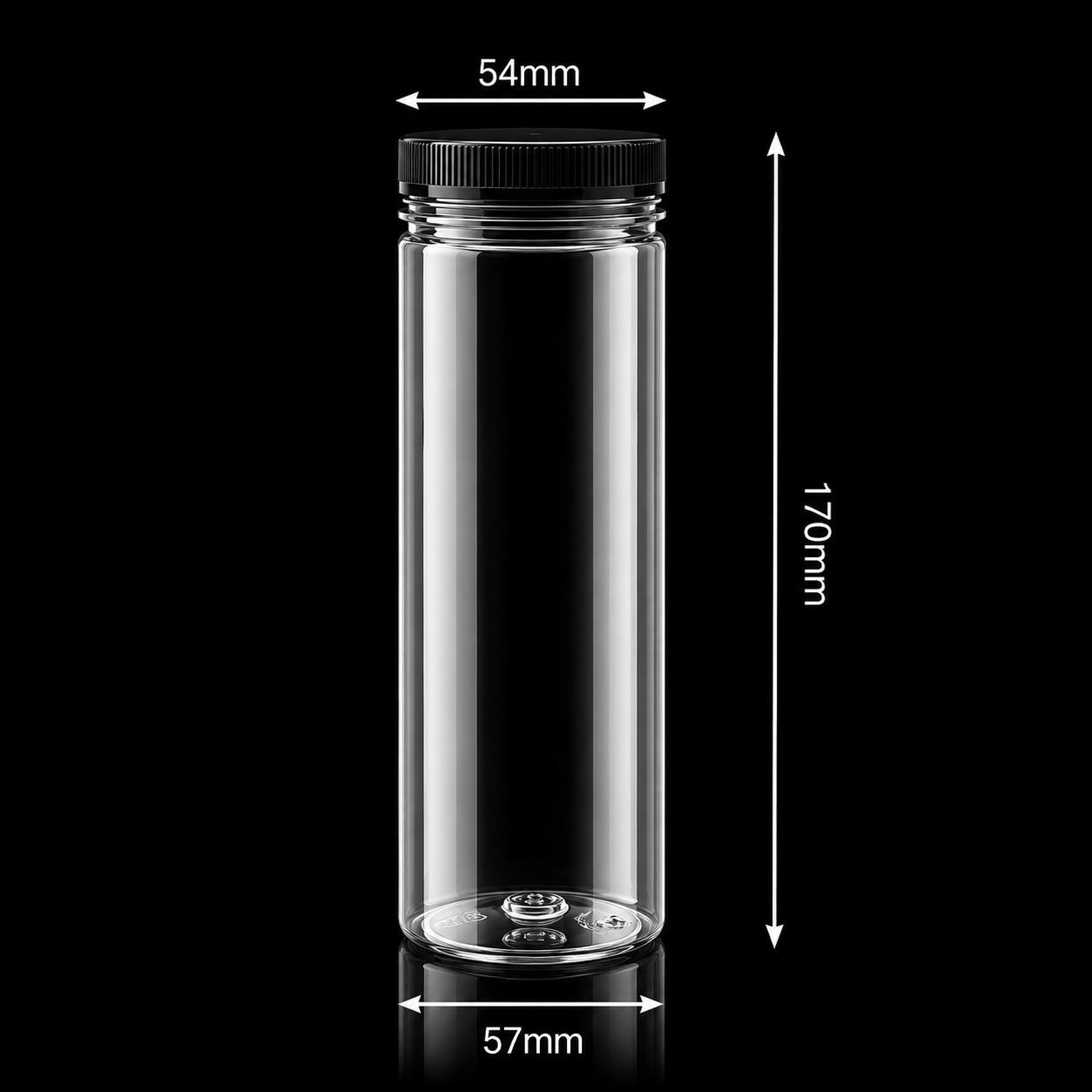 Screw Cap PET Bottles