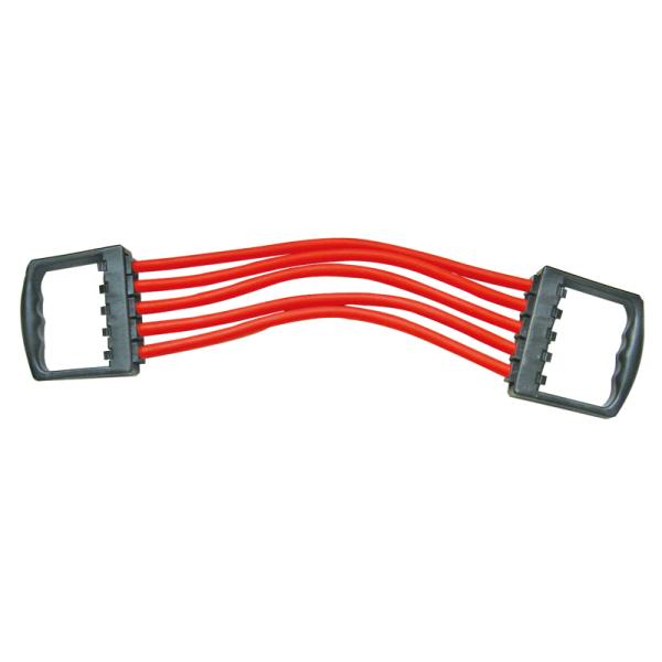 Soft Resistance Gym Crossfit Equipment 205cm Exercise Chest Expander Latex