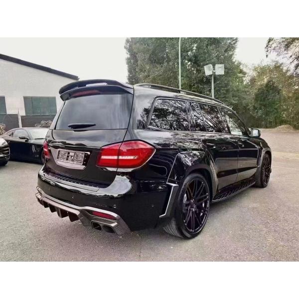 X166 Mercedes Wide Body Kit GLS450 GLS63 2015 Front Lip Spoiler Widebody Kit