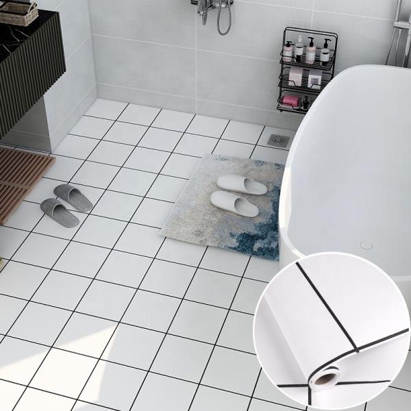 Auto-adhésif auto-adhésif 3D pour la décoration de salle de bain