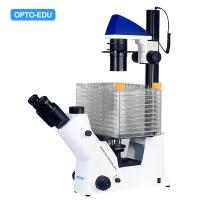 Opto-Edu A14.2604 Microscope optique à phase trinoculaire inversée à cellules de contraste