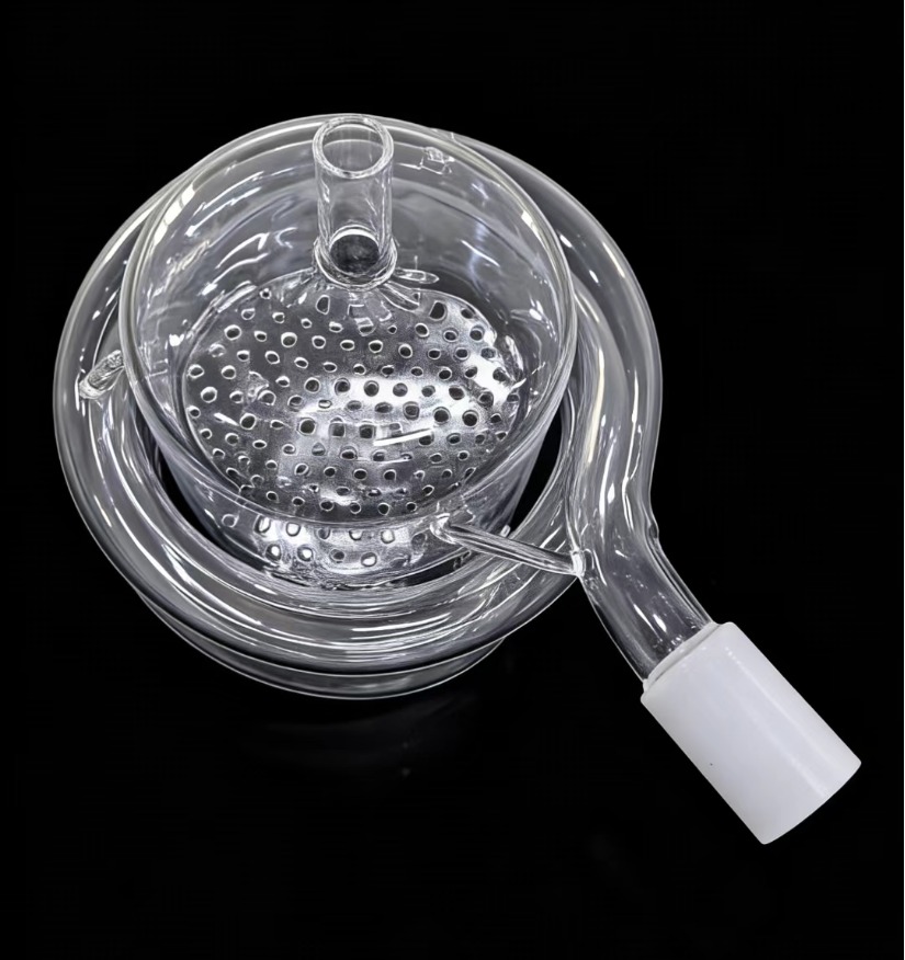 Custom Quartz Glass Liquid Waste Bottle High Temperature Resistant