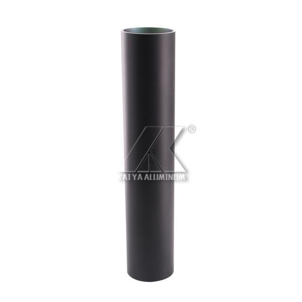 Black Anodised Aluminium Tube Profiles 7005 T8 For Aviation Ships