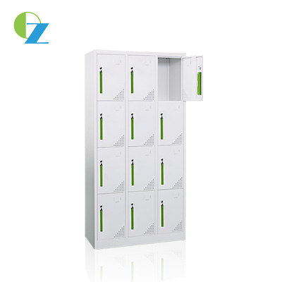 Los armarios de acero de la oficina que laminan/Metal altura de la puerta 1850m m del armario 12 del armario