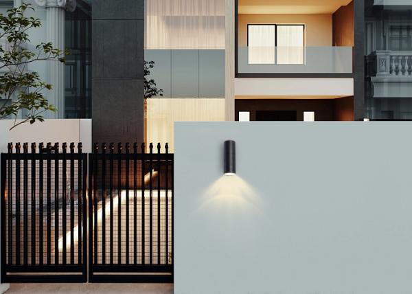 Double Head Shell E27 Outdoor Wall Lamp LED Waterproof Modern Simple 6w