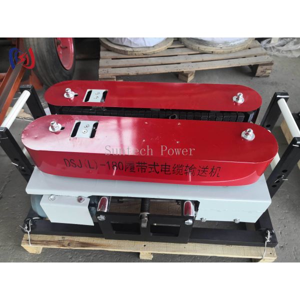 Cable Conveyor Machine 5-8kN 380V Industrial Cable Transport Cable Winch Machine