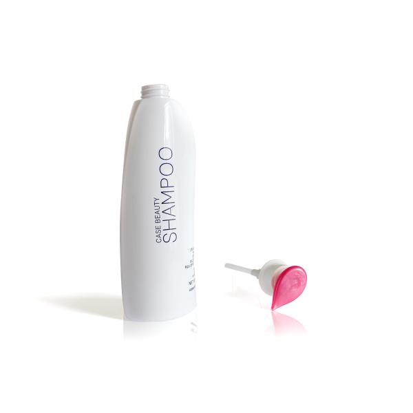 800ml Amazing Empty Plastic Shampoo Bottles Streamlined Shape Design