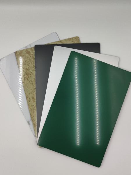 High Gloss Wooden Exterior ACP Sheet 4mm    Metallic  Billboards Use