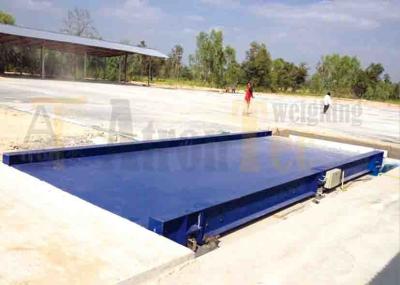 High Precision Truck Load Scales , Truck Weigh Bridge Robust Structure
