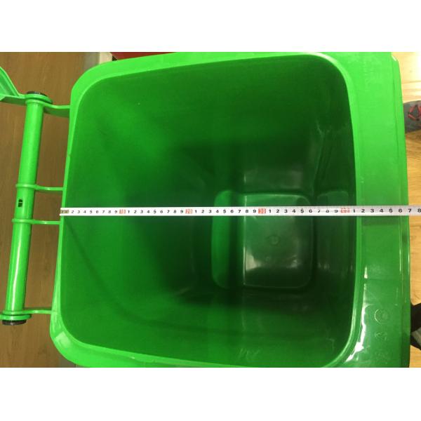 Convenient Induction Type Recycling Waste Bin with 2 Wheels and Labeling Options