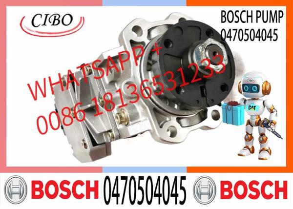 Bomba de injecção de combustível a diesel 0470504037 0470504045 0470504026 0470504031 Bomba a diesel 4KH1 4JH1 VP44