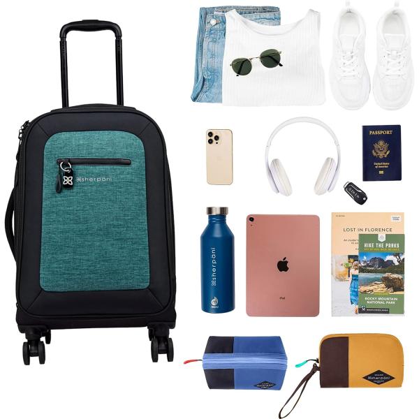 22 Inch Travel Soft Side Luggage, Durable Luggage, Suitcases with Wheels, Lightweight Rolling Luggage Carry On,