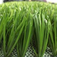 Wear Resistance 60mm Height Football Artificial Turf  Eco Friendly