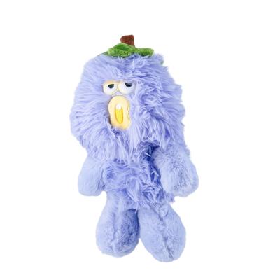 Purple Eggplant Fruits Vegetables Stuffed Toys Color Sorting Play Plush Toy