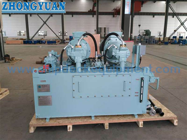 Источник питания ворота брашпиля анкера гидравлический