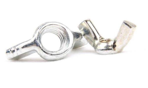 Rounded Head Din 315 Wing Nut , Butterfly Wing Nut For Wind Power Industry