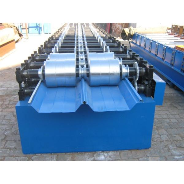 Galvanized Steel Coating Roof Panel Roll Forming Machine 380V High Speed 5.5kw