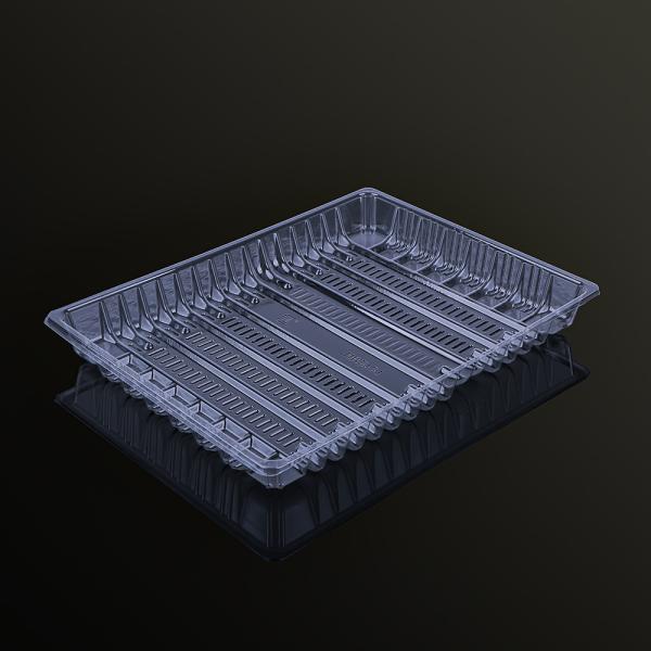 acondicionamento de alimentos plástico de Tray Fresh Meat Fruit Frozen da bolha do espaço livre 21g