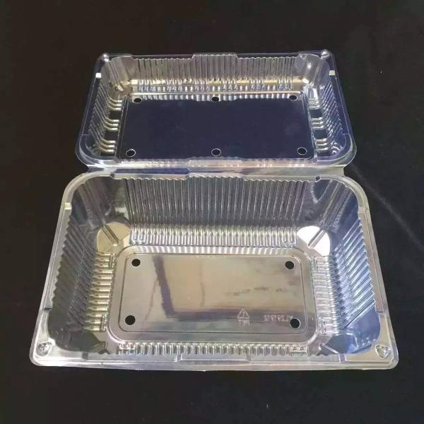 clear blister Fruit and vegetable packing box PVC