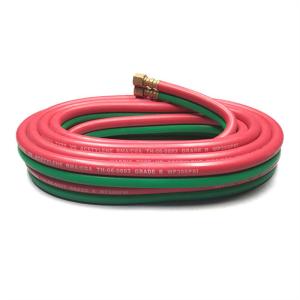 1/4" oxigênio do X.25 Ft - mangueira da categoria R do acetileno, linha gêmea