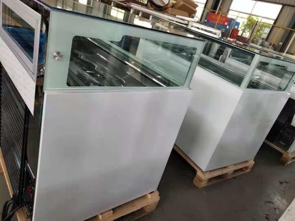 High Top R290 Sliding Door Commercial Refrigerated Deli Case 400L