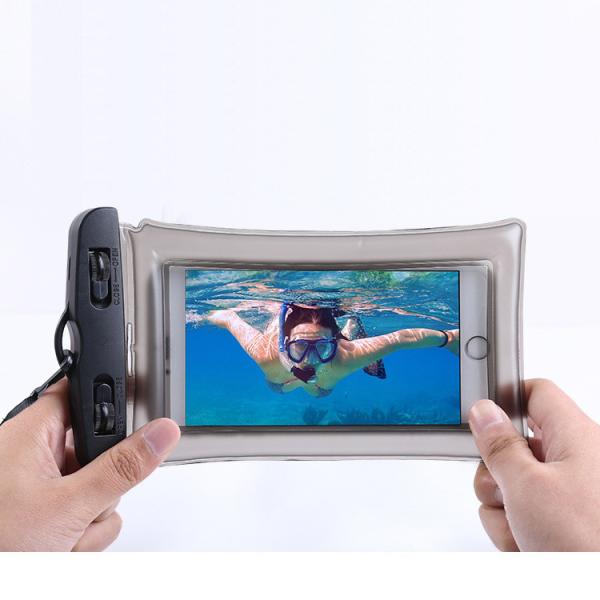 Universal Waterproof Cell Phone Pouch Clear Floating Waterproof Phone Case Lanyard