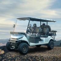 Customizable 6-Seater Off Road Golf Cart with Electric Power and Cargo Box Standing Postion of Tail Caddie Unequipped