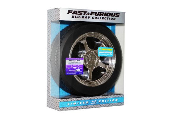 Free DHL Shipping@HOT Classic Blu-Ray DVD Movie Wholesale Fast & Furious 1-7 Collection